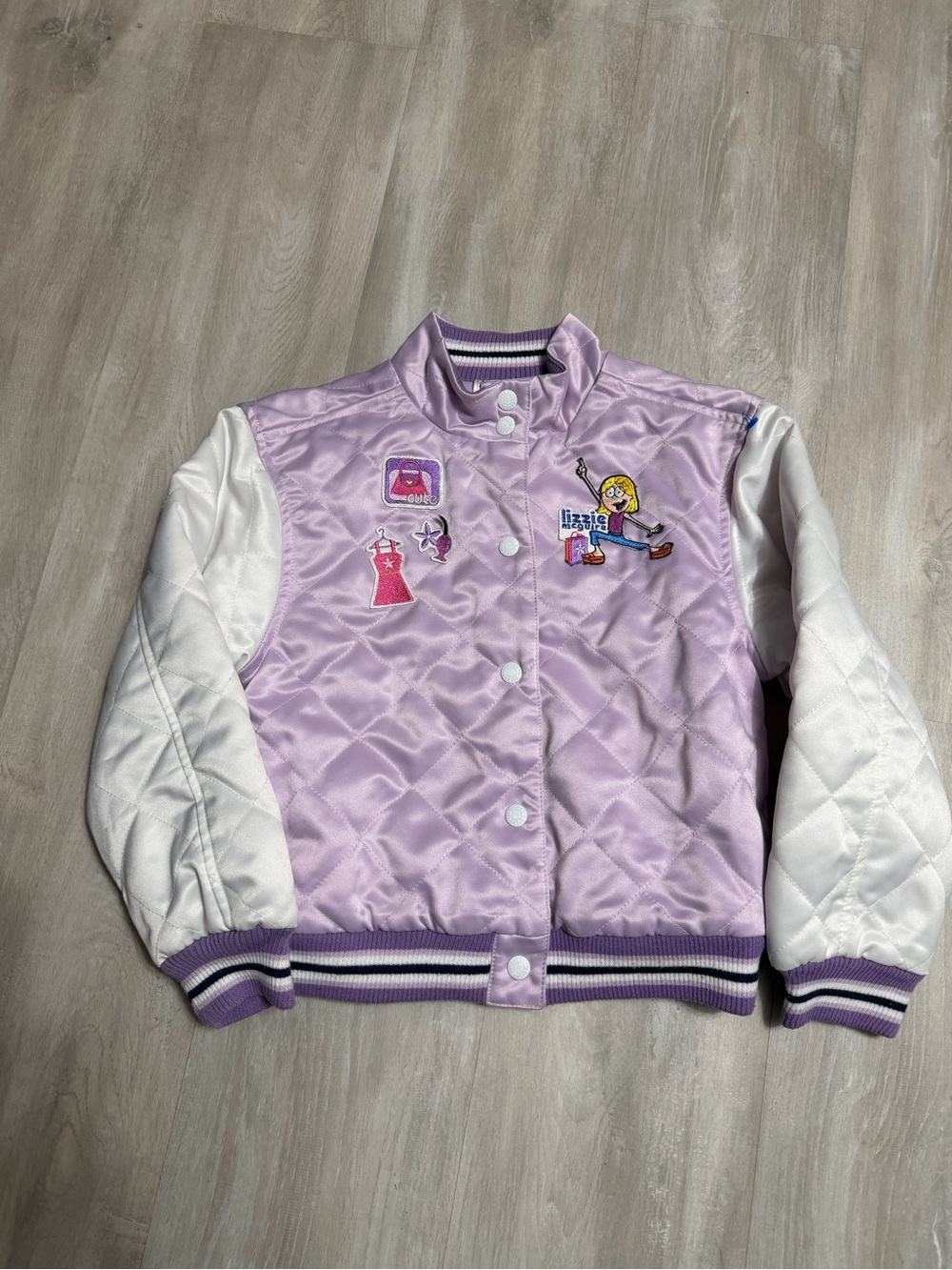 KIDS DISNEY LIZZIE MCGUIRE VARSITY JACKET